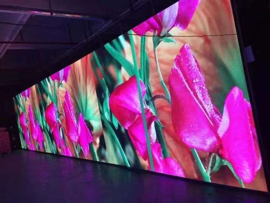 Indoor  p4.81  500x500 mm  cabinet Full Color Led Screen Stage Backdrop HD Rental