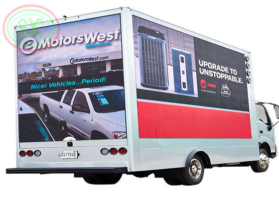 Good price P6 outdoor Mobile Truck LED Display 3G WIFI Control Meanwell Power Supply online