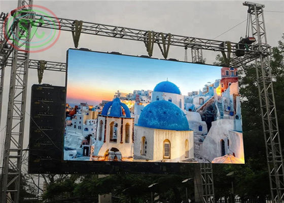 Good price Full color outdoor stage screen P 4.81 LED display 43222 dot pixel density online