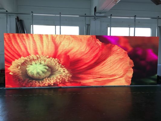 Good price Stage LED Screens Indoor Advertising Display HD P4  1920hz cabinet RGB 3 In 1 512x512mm cabinet，brightness 1500cd online