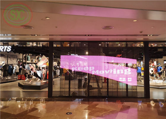 Good price Variable indoor P 7.8125-15.256 transparent LED display brightness more than 2000 cd/m² online
