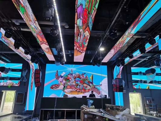 Good price 4.81mm 3840 hz Resolution Stage LED Screens Rental  With Nova Control，CE,CB.FCC,UL IEICC certificataion，500x500 cabinet online