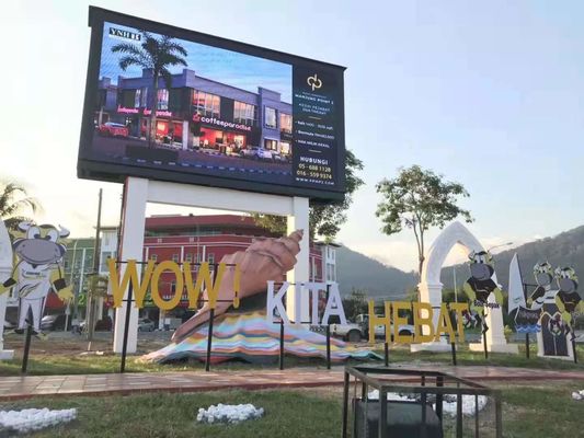 Good price P6 Waterproof Cabinet LED Die-Cast Aluminum Billboard , High Brightness LED Video Wall Display online
