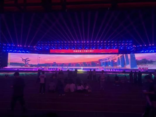 Good price Outdoor HD Full Color Stage LED Screens 500x500mm P4.81 rental leddisplay，1920hz Nova  brand led lamp，5500 brightness online