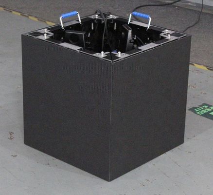 6 Sides Smd3535 2000nits Cube LED Video Wall P3.91mm For DJ Stage