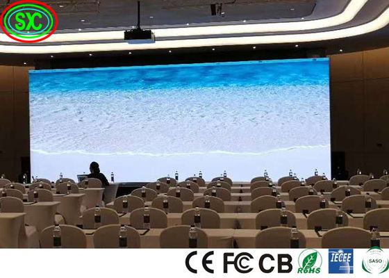 IP43 SMD2121 65410 Dots /Sqm Rental Led Display P3.91 1R1G1B For Concert led display