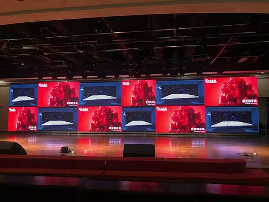 Good price Led Stage Background Curtain , High Brightness Stage Led Video Wall I500X500MM cabinet ，5500 brightness ，Nova system online