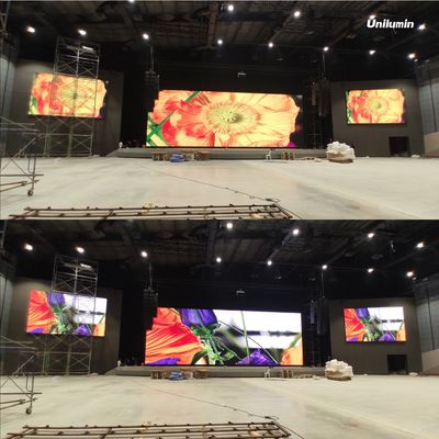 Good price High Resolution Indoor Led Display Board P5  full color RGB 3 IN 1,1500 brightness，640x640mm cabinet，Novastar system online