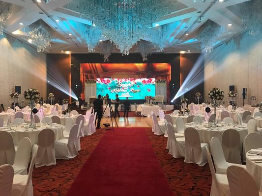 Good price HD Indoor panel P4 SMD2121 512x512mm die casting aluminum cabinet rental full color led display screen for led video wal online