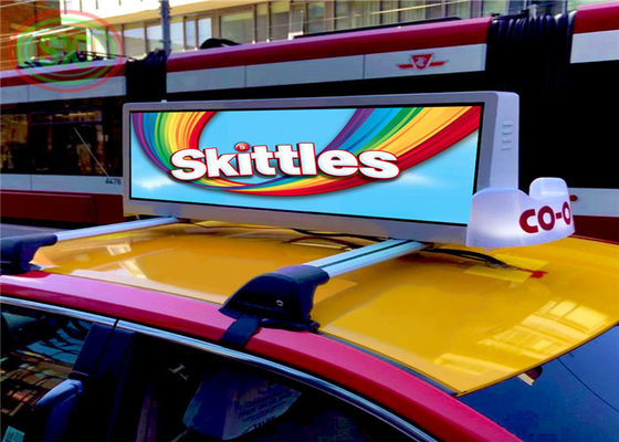 Good price 150W 27778 Dot /M2 Mobile Truck LED Sign WIFI 4G 1R1G1B For Taxi online