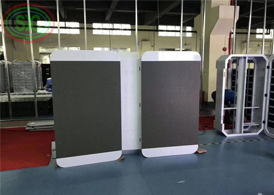 Good price Full color outdoor two sides Light Pole LED screen P 10 LED display with GPS 4k control system online