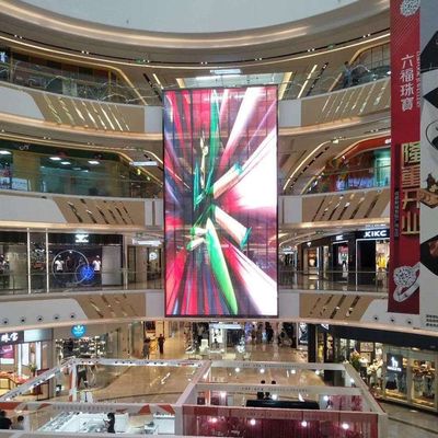Good price Commercial Glass Mesh Transparent LED Screen P3.91-7.82 Indoor Full Color online