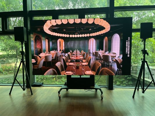 Good price Full color P3 led screen indoor led display rental 576x576mm led advertisement billboard for exhibition online