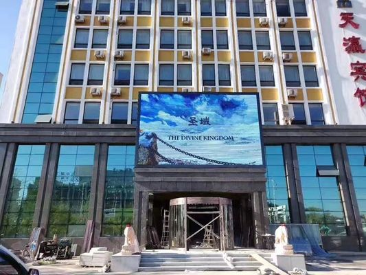 Good price High Brightness Outdoor  P10 Full Color LED Display with 3840hz  refresh rate and 960x960mm cabinet online