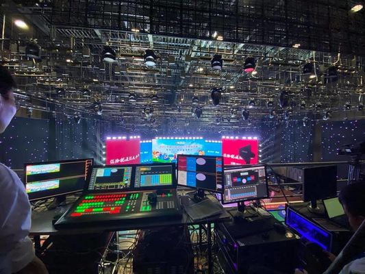 Good price Curved LED video wall screen 500x500mm  P3.91 P4.81 indoor outdoor Flexible LED screen panel online