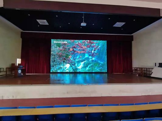 Fully-Front Service Indoor Full Color LED Display for Wall-Mounted Installation and Easy Maintenance