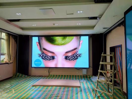 Good price Big Interactive Cheap High Definition Fixed Easy To Install High Refresh Rate  Indoor P2.5 Led Screen 640X640M online