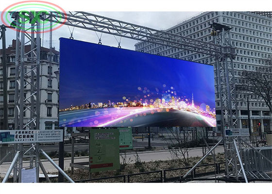Good price Outdoor LED display P 4 LED screen with truss and stage structure for concert online