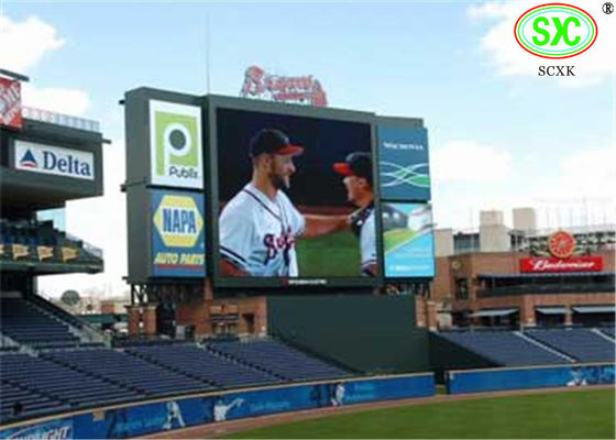 Good price High Refresh Frequency 10mm Football Field Led Display With Waterproof Level Ip65 online