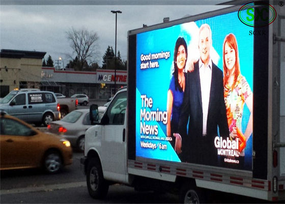 Good price P10 led mobile digital advertising sign trailer , Outdoor Mobile Truck LED Display Full Color screen online