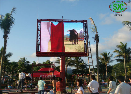 Good price Shopping mall outside LED information display , IP65 waterproof LED board panel online