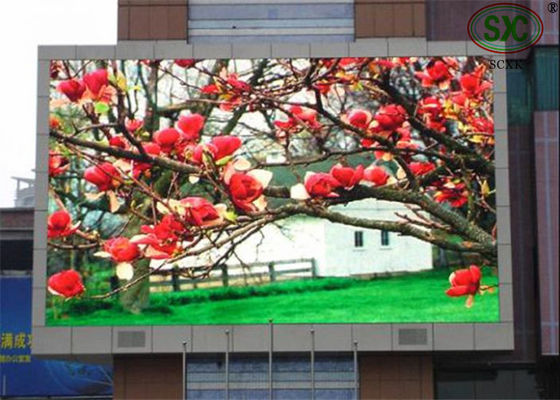 Good price Large Outdoor 8mm 1R1G1B multi Color LED billboard advertising For railway online