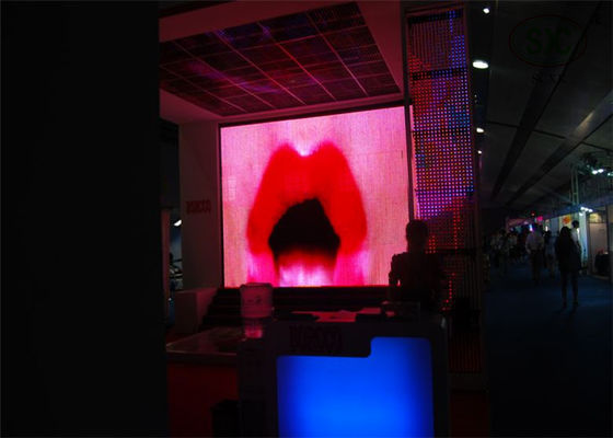 Good price RGB  P25mm DIP 346  Curtain LED Display , Waterproof IP68 LED stage curtain online