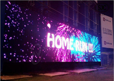 Exterior Electronic Full Color P25  Programmable Outdoor LED Video Display Board