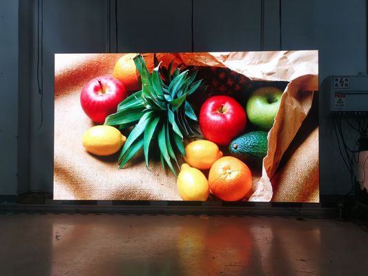 Energy saving indoor full color p3.91 led display with automatic brightness adjustment and 120 degree horizontal view angle