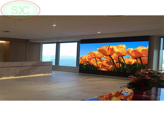 Good price Excellent Indoor small pixel pitch 3 LED display as TV station background screen online