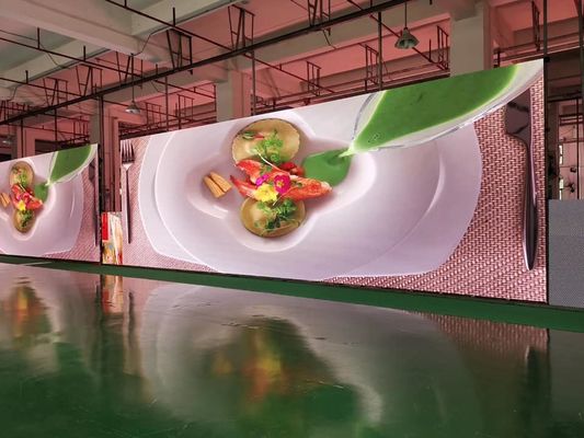 Good price 3840Hz high refresh  p3 indoor led screen with 576x576mm cabinet and 800 brightness  flexible led screen online