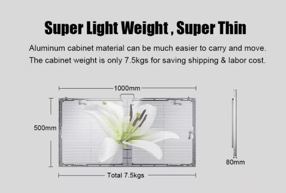 Good price Outdoor P7.8-7.8 video transparent led screen , 4500Cd brightness 4G, WI-FI outdoor led screen display online