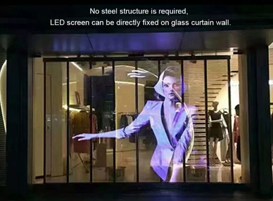 Upgrade Your Display System with Cabinet Weight 6.2kg Transparent Digital Display