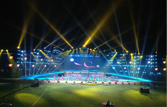 Good price Thin P6mm Tri-color LED Display Curtain High Resolution With 32 x 32 , HD Led screen online