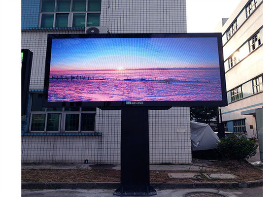 Good price Full color Excellent outdoor P 8 LED billboard with TB box operate by WIFI/4G/USB online
