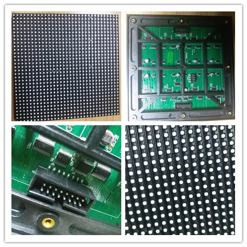 Module Pcb 20 Led Display outdoor P6 192mm*192mm led module with large PCB board and heat ...