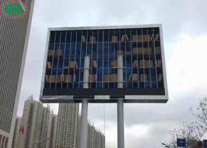 Outdoor Advertising Led Display Screen 27777 Dots/Sqm , 3 Years Warranty 0