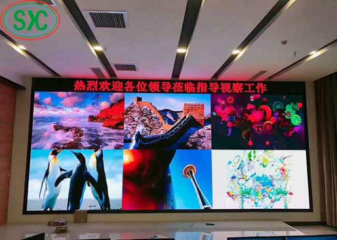 Customized Indoor Stage SMD LED Screen 2500nits Brightness For Fixing 1
