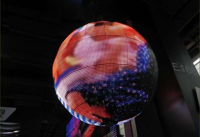 Vios Hd Indoor Ball Spherical Full Color Ball Led Display Hd Indoor Ball Sphere LED Screen Full Color 64*32 Dots Resolution Constant Driving 0