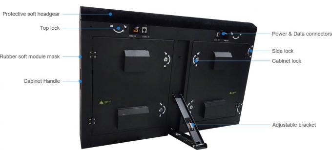 6000nit P10 Perimeter LED Displays SMD3535 For Football 1