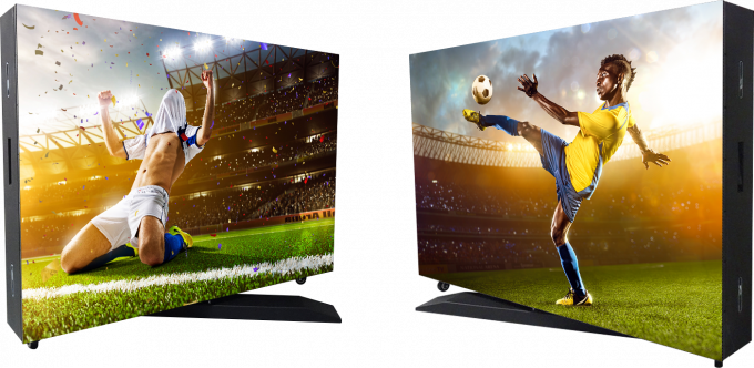 6000nit P10 Perimeter LED Displays SMD3535 For Football 9