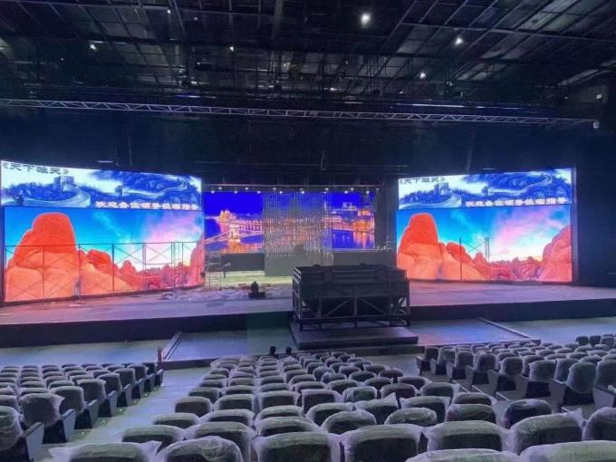 Stage P4.8 Customized Stage LED Screens Rental Indoor SMD2121 ，500x500mm cabinet，1920hz refresh  rate，5600 brightness 1