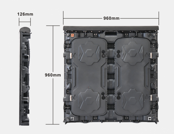 Standard 320mm×160mm module dimensions