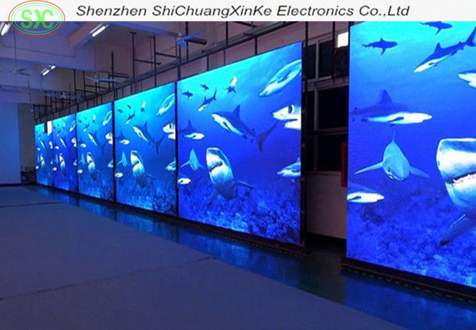High Resolution LED Video Display Panel P8 1024x1024mm Iron Cabinet