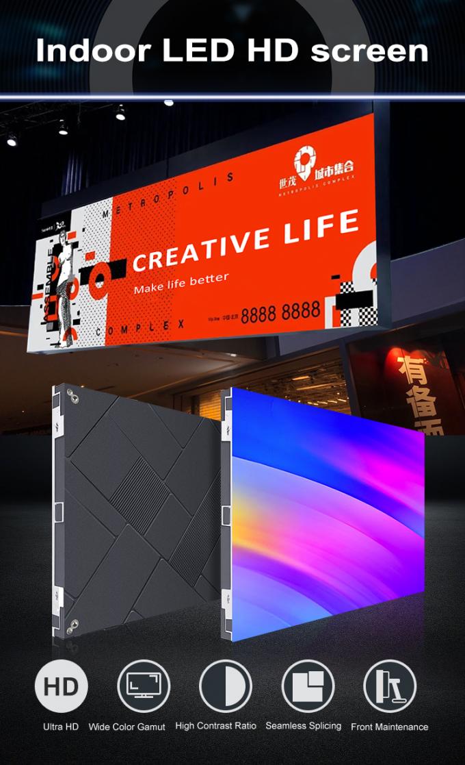 Customizable Logo Indoor Full Color LED Display with Fast Delivery and Performance 0