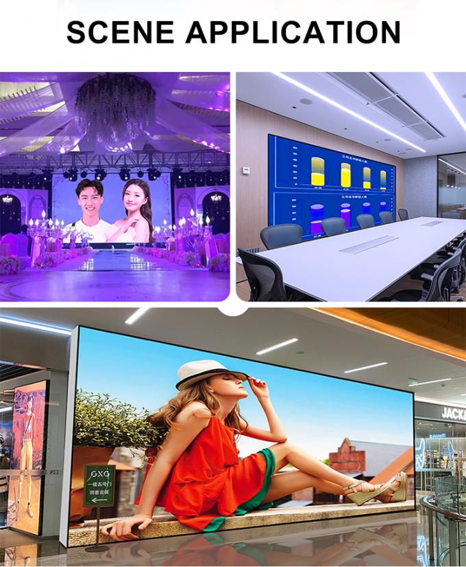 Customizable Logo Indoor Full Color LED Display with Fast Delivery and Performance 4