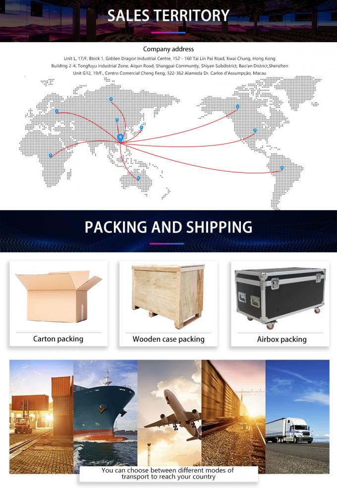 Nova Star Control System 600*337.5mm Die-cast Aluminum Small Spacing LED Screen for Advertising P0.9 P1.25 P1.56 16 9 9