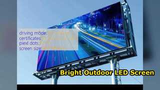 Outdoor LED Screen 0mm P0  Year Warranty