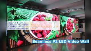 P2 LED Display Ultra Refresh Seamless Video Wall