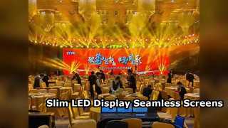 Slim LED Display: Fast Lock, Seamless Screens